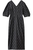 【ヌキテパ/NE QUITTEZ PAS】のDENIM FOIL PRINTハーフ スリーブ ドレス 人気、トレンドファッション・服の通販 founy(ファニー) ファッション Fashion レディースファッション Fashion for Women ワンピース Dresses フォーマル・パーティードレス・結婚式用ドレス Elegant & Casual Dresses チュニック Tunic Tops & Dresses シャンブレー Chambray, Denim-Like Fabric シルバー Silver, Metallic Silver スリーブ Sleeve, Long Sleeve / Short Sleeve チュニック Tunic, Long Top デコルテ Décolleté, Neckline デニム Denim, Jeans Material ドレス Dress, One-Piece ハーフ Half, Half-Length プリント Print, Printed Pattern ロング Long, Long-Length エレガント 上品 Elegant |ID:prp329100004689287