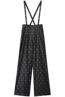 【ヌキテパ/NE QUITTEZ PAS】のDENIM FOIL PRINT ボタン パンツ 人気、トレンドファッション・服の通販 founy(ファニー) ファッション Fashion レディースファッション Fashion for Women パンツ Pants & Trousers おすすめ Recommended / Our Picks カットソー Cut and Sewn Top サスペンダー Suspenders, Braces シャンブレー Chambray, Denim-Like Fabric シルバー Silver, Metallic Silver シンプル Simple, Minimal デニム Denim, Jeans Material プリント Print, Printed Pattern メタル Metal, Metal Parts |ID:prp329100004689289