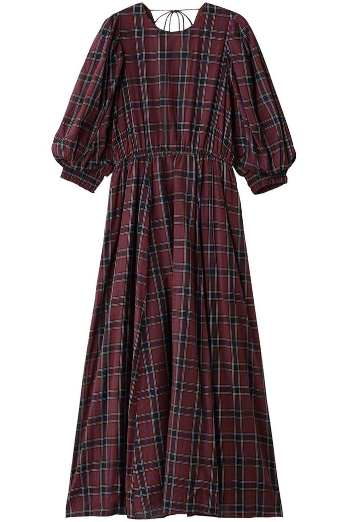 【ヌキテパ/NE QUITTEZ PAS】のCOTTON VOILE チェック ボリューム スリーブ ドレス インテリア・キッズ・メンズ・レディースファッション・服の通販 founy(ファニー) https://founy.com/ ファッション Fashion レディースファッション Fashion for Women ワンピース Dresses フォーマル・パーティードレス・結婚式用ドレス Elegant & Casual Dresses チュニック Tunic Tops & Dresses クラシカル Classical, Vintage-Inspired クラシック Classic, Timeless Style スリーブ Sleeve, Long Sleeve / Short Sleeve チェック Check, Plaid, Tartan チュニック Tunic, Long Top ドレス Dress, One-Piece ロング Long, Long-Length |ID: prp329100004689292 ipo3291000000036204005