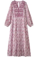 【ヌキテパ/NE QUITTEZ PAS】のDOBBY STRIPE ダマスク プリント ヨーク シャーリング ドレス 人気、トレンドファッション・服の通販 founy(ファニー) ファッション Fashion レディースファッション Fashion for Women ワンピース Dresses フォーマル・パーティードレス・結婚式用ドレス Elegant & Casual Dresses チュニック Tunic Tops & Dresses サンダル Sandals, Summer Shoes シャーリング Shirring, Ruched スリット Slit, Slit Detail チュニック Tunic, Long Top ドレス Dress, One-Piece パイピング Piping, Trim Design フェミニン Feminine, Girly プリント Print, Printed Pattern ヨーク Yoke, Yoke Design ロング Long, Long-Length 新作・新入荷 New Arrivals / New In |ID:prp329100004689293
