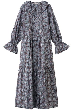 【ヌキテパ/NE QUITTEZ PAS】のCOTTON ORGANZA ペイズリー ダンス フリル ドレス 人気、トレンドファッション・服の通販 founy(ファニー) ファッション Fashion レディースファッション Fashion for Women ワンピース Dresses フォーマル・パーティードレス・結婚式用ドレス Elegant & Casual Dresses チュニック Tunic Tops & Dresses チュニック Tunic, Long Top ドレス Dress, One-Piece フリル Frill, Ruffle ペイズリー Paisley, Ethnic Pattern リゾート Resort, Vacation Style ロング Long, Long-Length |ID:prp329100004689296