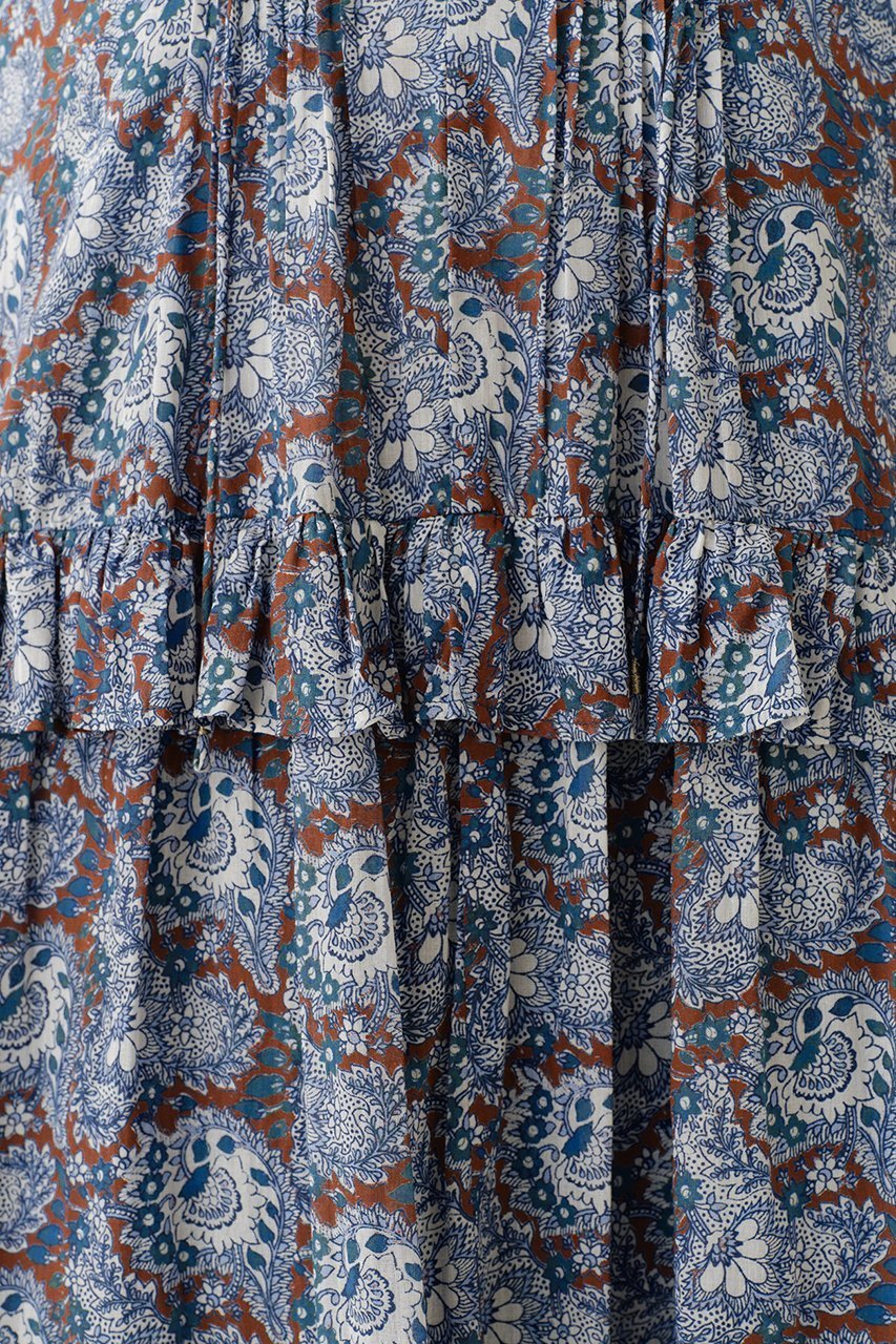 【ヌキテパ/NE QUITTEZ PAS】のCOTTON ORGANZA ペイズリー ダンス フリル ドレス 人気、トレンドファッション・服の通販 founy(ファニー) 　ファッション　Fashion　レディースファッション　Fashion for Women　ワンピース　Dresses　フォーマル・パーティードレス・結婚式用ドレス　Elegant & Casual Dresses　チュニック　Tunic Tops & Dresses　チュニック　Tunic, Long Top　ドレス　Dress, One-Piece　フリル　Frill, Ruffle　ペイズリー　Paisley, Ethnic Pattern　リゾート　Resort, Vacation Style　ロング　Long, Long-Length　other-8|ID: prp329100004689296 ipo3291000000035402698