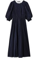 【ヌキテパ/NE QUITTEZ PAS】のCOTTON LUREX ストライプ ボリューム スリーブ ドレス 人気、トレンドファッション・服の通販 founy(ファニー) ファッション Fashion レディースファッション Fashion for Women ワンピース Dresses フォーマル・パーティードレス・結婚式用ドレス Elegant & Casual Dresses チュニック Tunic Tops & Dresses ストライプ Stripe, Striped Pattern スリーブ Sleeve, Long Sleeve / Short Sleeve チュニック Tunic, Long Top ドレス Dress, One-Piece フェミニン Feminine, Girly リボン Ribbon, Bow ロング Long, Long-Length エレガント 上品 Elegant |ID:prp329100004689297