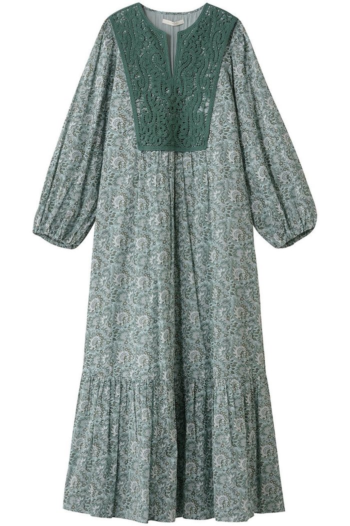 【ヌキテパ/NE QUITTEZ PAS】のCOTTON ORGANZA ペイズリー ダンス レース ヨーク ドレス インテリア・キッズ・メンズ・レディースファッション・服の通販 founy(ファニー) https://founy.com/ ファッション Fashion レディースファッション Fashion for Women ワンピース Dresses フォーマル・パーティードレス・結婚式用ドレス Elegant & Casual Dresses チュニック Tunic Tops & Dresses スリット Slit, Slit Detail スリーブ Sleeve, Long Sleeve / Short Sleeve チュニック Tunic, Long Top ドレス Dress, One-Piece ペイズリー Paisley, Ethnic Pattern ヨーク Yoke, Yoke Design リゾート Resort, Vacation Style リラックス Relax, Relaxed Fit レース Lace, Lace Fabric ロング Long, Long-Length |ID: prp329100004689298 ipo3291000000035695055