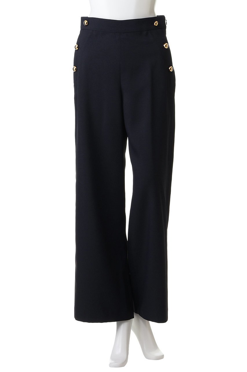 【アルアバイル/allureville】のホローツイルマリンパンツ 人気、トレンドファッション・服の通販 founy(ファニー) 　ファッション　Fashion　レディースファッション　Fashion for Women　パンツ　Pants & Trousers　カットソー　Cut and Sewn Top　ツイル　Twist, Twisted Detail　other-2|ID: prp329100004689304 ipo3291000000035585670