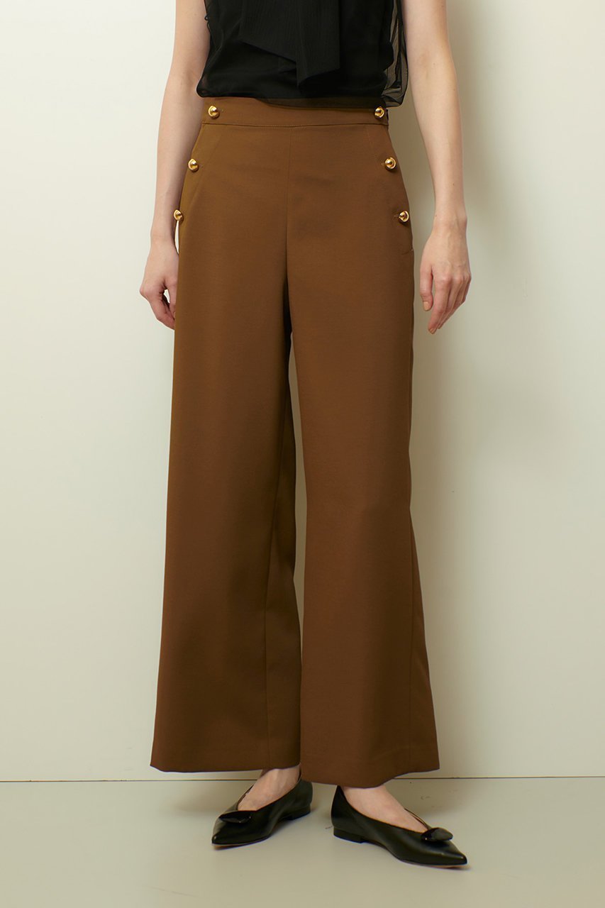 【アルアバイル/allureville】のホローツイルマリンパンツ 人気、トレンドファッション・服の通販 founy(ファニー) 　ファッション　Fashion　レディースファッション　Fashion for Women　パンツ　Pants & Trousers　カットソー　Cut and Sewn Top　ツイル　Twist, Twisted Detail　other-8|ID: prp329100004689304 ipo3291000000035585679