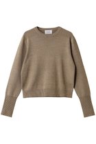 【クラネ/CLANE】のBASIC COMPACT KNIT TOPS/ニット BEIGE|ID:prp329100004689313