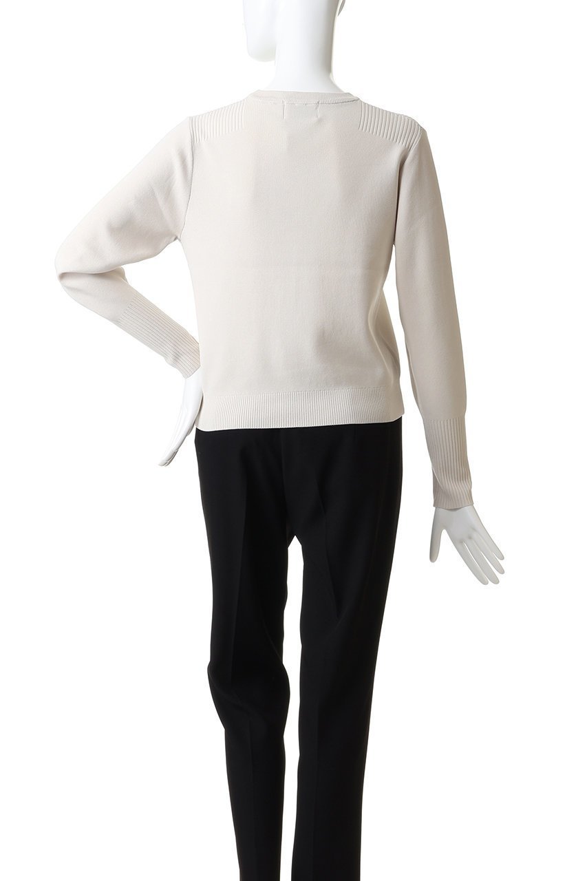【クラネ/CLANE】のBASIC COMPACT KNIT TOPS/ニット 人気、トレンドファッション・服の通販 founy(ファニー) 　ファッション　Fashion　レディースファッション　Fashion for Women　トップス・カットソー　Cut & Sew Tops　ニット　Knit Tops & Sweaters　カジュアルプルオーバー・ニットトップス　Pullovers & Knit Tops / Casual Pullovers　コンパクト　Compact, Small Size　シンプル　Simple, Minimal　スラックス　Slacks, Dress Pants　デニム　Denim, Jeans Material　ベーシック　Basic, Essential　新作・新入荷　New Arrivals / New In　other-4|ID: prp329100004689313 ipo3291000000033866694