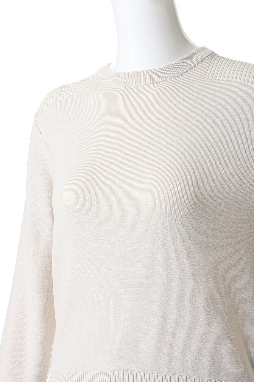 【クラネ/CLANE】のBASIC COMPACT KNIT TOPS/ニット 人気、トレンドファッション・服の通販 founy(ファニー) 　ファッション　Fashion　レディースファッション　Fashion for Women　トップス・カットソー　Cut & Sew Tops　ニット　Knit Tops & Sweaters　カジュアルプルオーバー・ニットトップス　Pullovers & Knit Tops / Casual Pullovers　コンパクト　Compact, Small Size　シンプル　Simple, Minimal　スラックス　Slacks, Dress Pants　デニム　Denim, Jeans Material　ベーシック　Basic, Essential　新作・新入荷　New Arrivals / New In　other-5|ID: prp329100004689313 ipo3291000000033866695