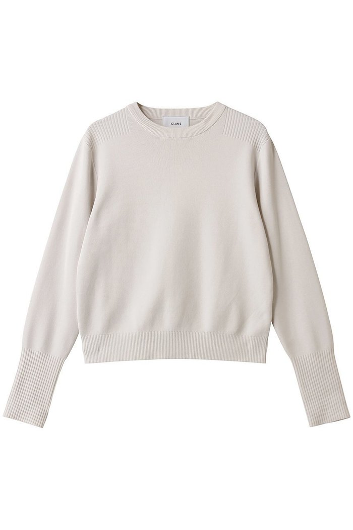 【クラネ/CLANE】のBASIC COMPACT KNIT TOPS/ニット インテリア・キッズ・メンズ・レディースファッション・服の通販 founy(ファニー) https://founy.com/ ファッション Fashion レディースファッション Fashion for Women トップス・カットソー Cut & Sew Tops ニット Knit Tops & Sweaters カジュアルプルオーバー・ニットトップス Pullovers & Knit Tops / Casual Pullovers コンパクト Compact, Small Size シンプル Simple, Minimal スラックス Slacks, Dress Pants デニム Denim, Jeans Material ベーシック Basic, Essential |ID: prp329100004689313 ipo3291000000035986315