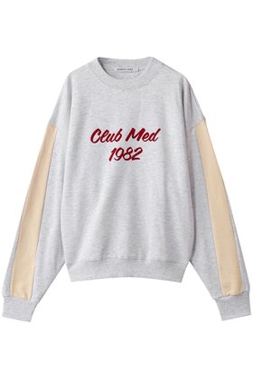 【エリオポール/heliopole】 【ARAMINTA JAMES】CLUB MED SWEATSHIRT スウェット人気、トレンドファッション・服の通販 founy(ファニー) ファッション Fashion レディースファッション Fashion for Women トップス・カットソー Cut & Sew Tops シャツ・ブラウス・オフィスカジュアル Elegant Blouses & Button-Ups レディースパーカー・カジュアルフーディー Casual Hoodies & Sweatshirts ロングTシャツ・Tシャツ Longline T-Shirts & Tees スウェット・クルーネックトップス Sweatshirts & Crewnecks / Relaxed Fit Sweat Tops カットソー・ベーシックTシャツ Cut-and-Sewn Tops / Stretch Tees & Basics シンプル Simple, Minimal スウェット / スエット Sweatshirt, Sweatwear フロント Front, Front Design ボトム Bottoms, Lower Wear 新作・新入荷 New Arrivals / New In |ID:prp329100004689314