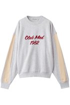 【エリオポール/heliopole】の【ARAMINTA JAMES】CLUB MED SWEATSHIRT スウェット 人気、トレンドファッション・服の通販 founy(ファニー) ファッション Fashion レディースファッション Fashion for Women トップス・カットソー Cut & Sew Tops シャツ・ブラウス・オフィスカジュアル Elegant Blouses & Button-Ups レディースパーカー・カジュアルフーディー Casual Hoodies & Sweatshirts ロングTシャツ・Tシャツ Longline T-Shirts & Tees スウェット・クルーネックトップス Sweatshirts & Crewnecks / Relaxed Fit Sweat Tops カットソー・ベーシックTシャツ Cut-and-Sewn Tops / Stretch Tees & Basics シンプル Simple, Minimal スウェット / スエット Sweatshirt, Sweatwear フロント Front, Front Design ボトム Bottoms, Lower Wear 新作・新入荷 New Arrivals / New In thumbnail ライトグレー|ID: prp329100004689314 ipo3291000000033866699