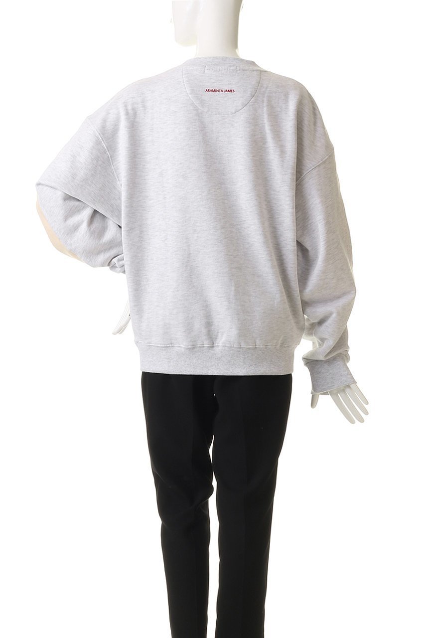 【エリオポール/heliopole】の【ARAMINTA JAMES】CLUB MED SWEATSHIRT スウェット 人気、トレンドファッション・服の通販 founy(ファニー) 　ファッション　Fashion　レディースファッション　Fashion for Women　トップス・カットソー　Cut & Sew Tops　シャツ・ブラウス・オフィスカジュアル　Elegant Blouses & Button-Ups　レディースパーカー・カジュアルフーディー　Casual Hoodies & Sweatshirts　ロングTシャツ・Tシャツ　Longline T-Shirts & Tees　スウェット・クルーネックトップス　Sweatshirts & Crewnecks / Relaxed Fit Sweat Tops　カットソー・ベーシックTシャツ　Cut-and-Sewn Tops / Stretch Tees & Basics　シンプル　Simple, Minimal　スウェット / スエット　Sweatshirt, Sweatwear　フロント　Front, Front Design　ボトム　Bottoms, Lower Wear　other-4|ID: prp329100004689314 ipo3291000000035402740