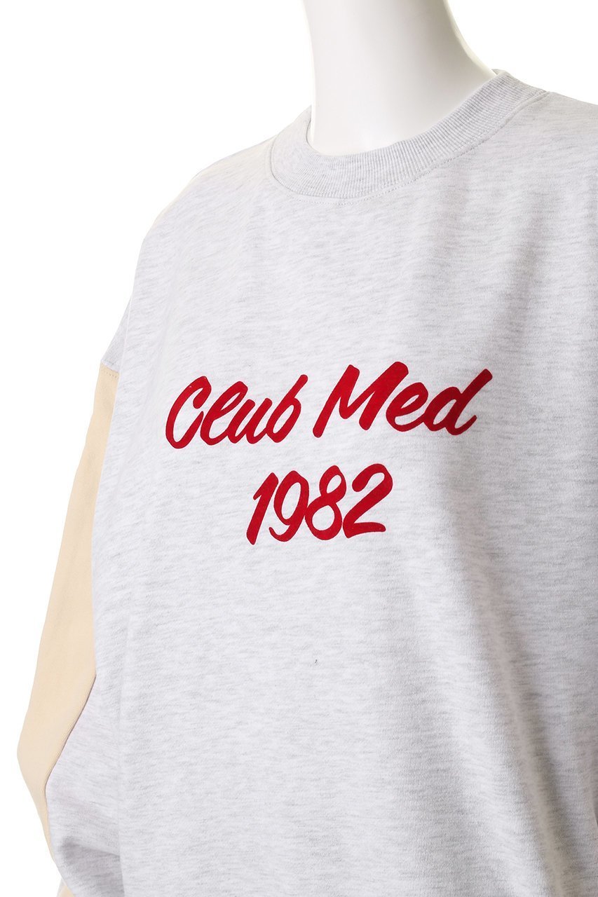 【エリオポール/heliopole】の【ARAMINTA JAMES】CLUB MED SWEATSHIRT スウェット 人気、トレンドファッション・服の通販 founy(ファニー) 　ファッション　Fashion　レディースファッション　Fashion for Women　トップス・カットソー　Cut & Sew Tops　シャツ・ブラウス・オフィスカジュアル　Elegant Blouses & Button-Ups　レディースパーカー・カジュアルフーディー　Casual Hoodies & Sweatshirts　ロングTシャツ・Tシャツ　Longline T-Shirts & Tees　スウェット・クルーネックトップス　Sweatshirts & Crewnecks / Relaxed Fit Sweat Tops　カットソー・ベーシックTシャツ　Cut-and-Sewn Tops / Stretch Tees & Basics　シンプル　Simple, Minimal　スウェット / スエット　Sweatshirt, Sweatwear　フロント　Front, Front Design　ボトム　Bottoms, Lower Wear　other-5|ID: prp329100004689314 ipo3291000000035986328