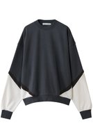 【エリオポール/heliopole】の【ARAMINTA JAMES】SPLICE SWEATSHIRT スウェット 人気、トレンドファッション・服の通販 founy(ファニー) ファッション Fashion レディースファッション Fashion for Women トップス・カットソー Cut & Sew Tops シャツ・ブラウス・オフィスカジュアル Elegant Blouses & Button-Ups レディースパーカー・カジュアルフーディー Casual Hoodies & Sweatshirts ロングTシャツ・Tシャツ Longline T-Shirts & Tees スウェット・クルーネックトップス Sweatshirts & Crewnecks / Relaxed Fit Sweat Tops カットソー・ベーシックTシャツ Cut-and-Sewn Tops / Stretch Tees & Basics スウェット / スエット Sweatshirt, Sweatwear 新作・新入荷 New Arrivals / New In |ID:prp329100004689316
