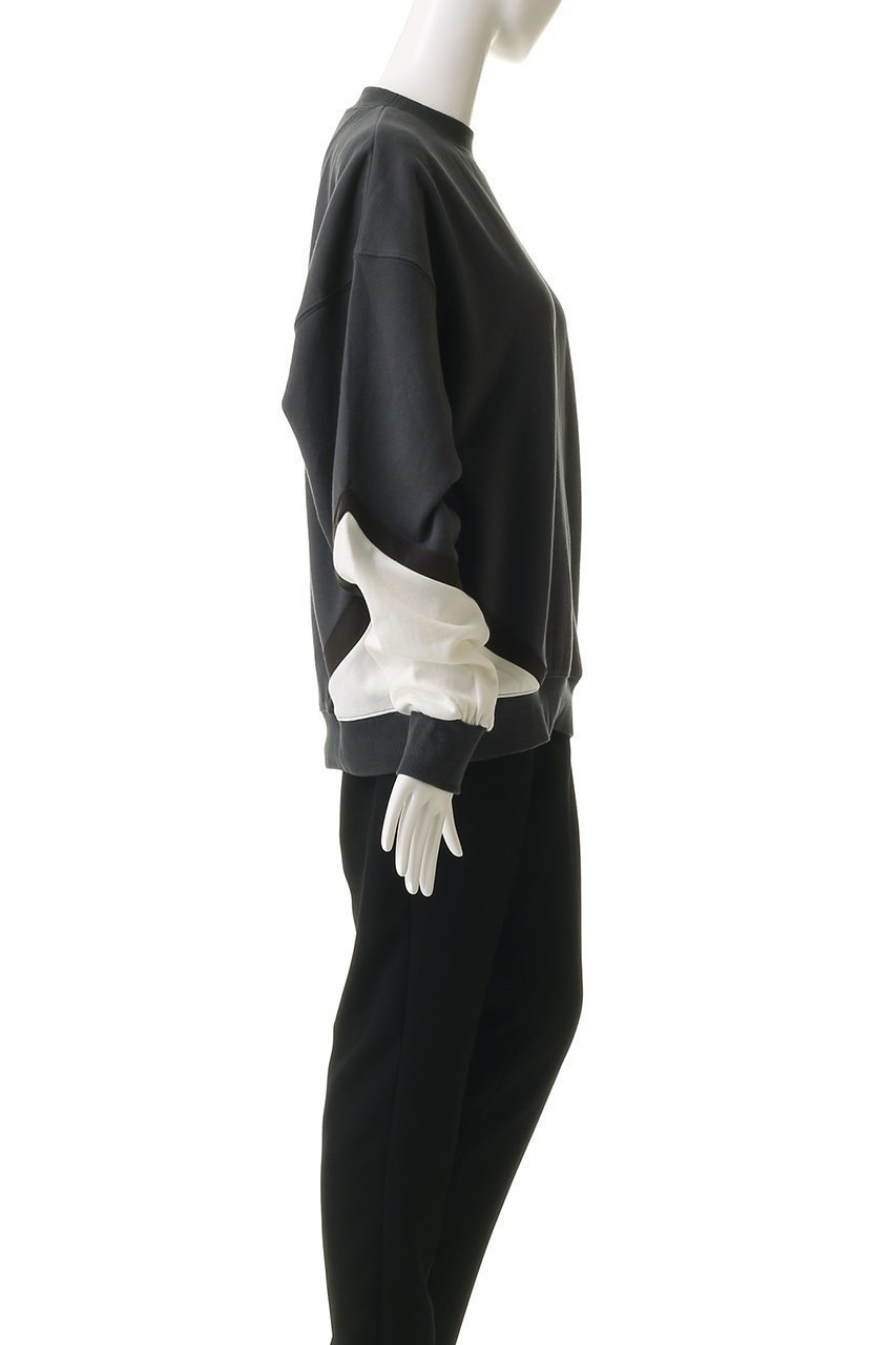 【エリオポール/heliopole】の【ARAMINTA JAMES】SPLICE SWEATSHIRT スウェット 人気、トレンドファッション・服の通販 founy(ファニー) 　ファッション　Fashion　レディースファッション　Fashion for Women　トップス・カットソー　Cut & Sew Tops　シャツ・ブラウス・オフィスカジュアル　Elegant Blouses & Button-Ups　レディースパーカー・カジュアルフーディー　Casual Hoodies & Sweatshirts　ロングTシャツ・Tシャツ　Longline T-Shirts & Tees　スウェット・クルーネックトップス　Sweatshirts & Crewnecks / Relaxed Fit Sweat Tops　カットソー・ベーシックTシャツ　Cut-and-Sewn Tops / Stretch Tees & Basics　スウェット / スエット　Sweatshirt, Sweatwear　other-3|ID: prp329100004689316 ipo3291000000035402745