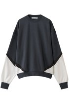 【エリオポール/heliopole】の【ARAMINTA JAMES】SPLICE SWEATSHIRT スウェット ブラック|ID: prp329100004689316 ipo3291000000036204097