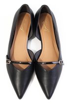 【ダニエラ アンド ジェマ/Daniella & GEMMA】のベルトポインテッドフラットパンプス ブラック|ID: prp329100004689323 ipo3291000000035840616