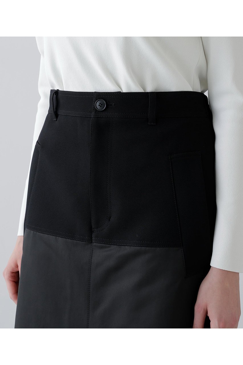 【アドーア/ADORE】のトリプルクロススカート 人気、トレンドファッション・服の通販 founy(ファニー) 　ファッション　Fashion　レディースファッション　Fashion for Women　スカート　Skirts　ロングスカート　Long Skirts / Maxi & Midi Skirts　キルティング　Quilted, Quilting　コンビ　Combo, Combination Style　スリット　Slit, Slit Detail　タフタ　Taffeta, Structured Fabric　ヘムライン　Hemline, Bottom Cut　ロング　Long, Long-Length　新作・新入荷　New Arrivals / New In　other-4|ID: prp329100004689324 ipo3291000000033866777