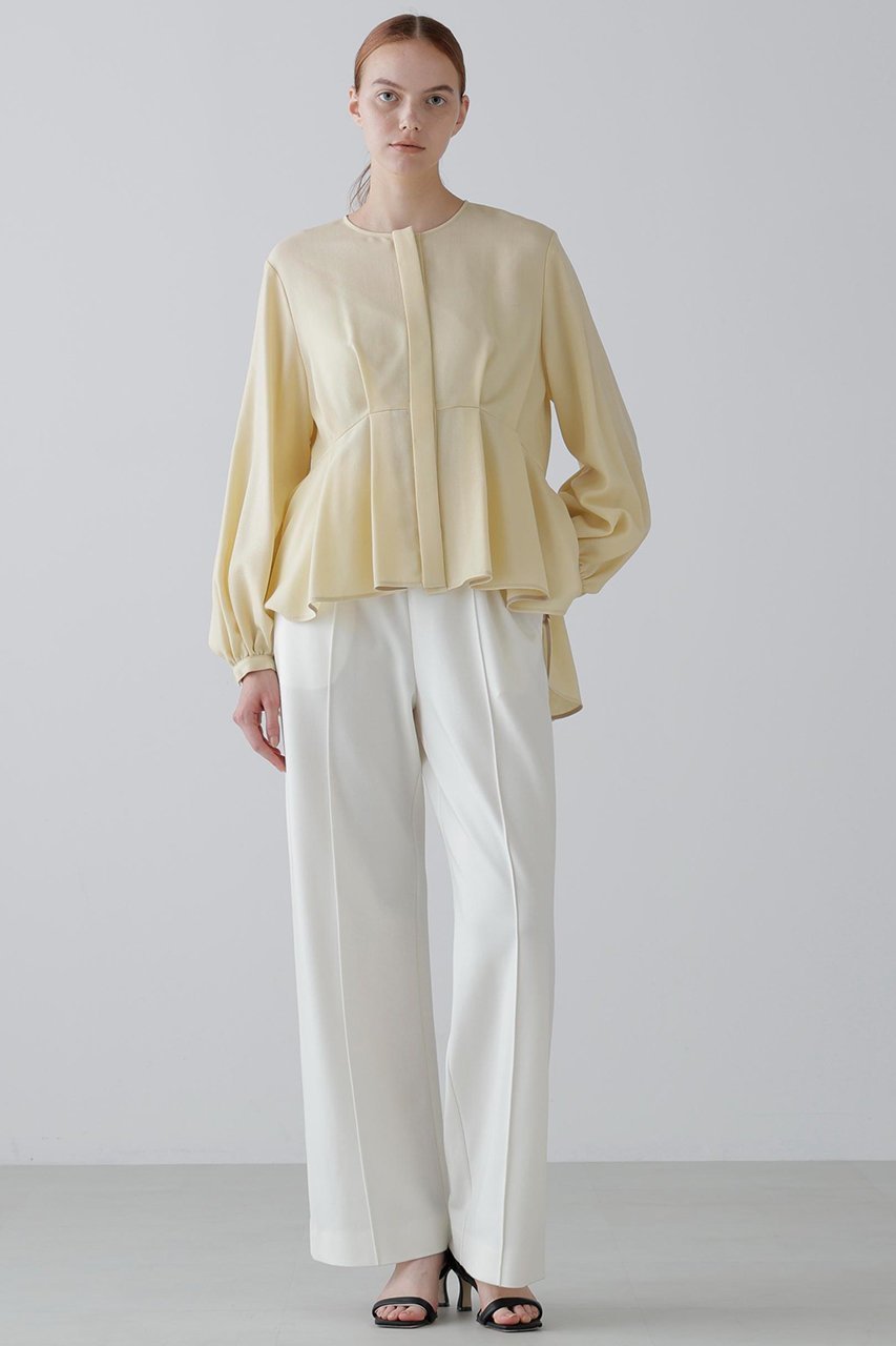 【アドーア/ADORE】のウールアムンゼンブラウス 人気、トレンドファッション・服の通販 founy(ファニー) 　ファッション　Fashion　レディースファッション　Fashion for Women　トップス・カットソー　Cut & Sew Tops　シャツ・ブラウス・オフィスカジュアル　Elegant Blouses & Button-Ups　ウォーム　Warm Fabric　スリーブ　Sleeve, Long Sleeve / Short Sleeve　ロング　Long, Long-Length　新作・新入荷　New Arrivals / New In　other-2|ID: prp329100004689330 ipo3291000000033866815
