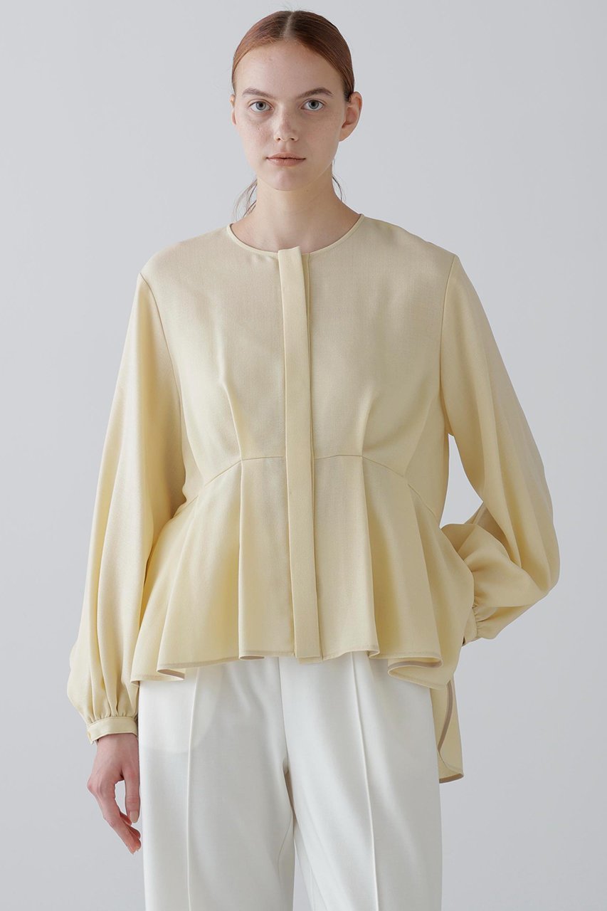 【アドーア/ADORE】のウールアムンゼンブラウス 人気、トレンドファッション・服の通販 founy(ファニー) 　ファッション　Fashion　レディースファッション　Fashion for Women　トップス・カットソー　Cut & Sew Tops　シャツ・ブラウス・オフィスカジュアル　Elegant Blouses & Button-Ups　ウォーム　Warm Fabric　スリーブ　Sleeve, Long Sleeve / Short Sleeve　ロング　Long, Long-Length　新作・新入荷　New Arrivals / New In　other-4|ID: prp329100004689330 ipo3291000000033866819