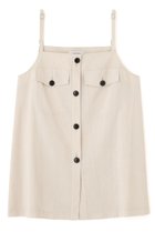 【アドーア/ADORE】のクリアドライツイルブラウス 人気、トレンドファッション・服の通販 founy(ファニー) ファッション Fashion レディースファッション Fashion for Women トップス・カットソー Cut & Sew Tops キャミソール&ノースリーブ Camisoles & Sleeveless Tops シャツ・ブラウス・オフィスカジュアル Elegant Blouses & Button-Ups ストリング String, Drawstring ツイル Twist, Twisted Detail デニム Denim, Jeans Material ノースリーブ Sleeveless, No-Sleeve 新作・新入荷 New Arrivals / New In thumbnail ベージュ|ID: prp329100004689332 ipo3291000000033866822