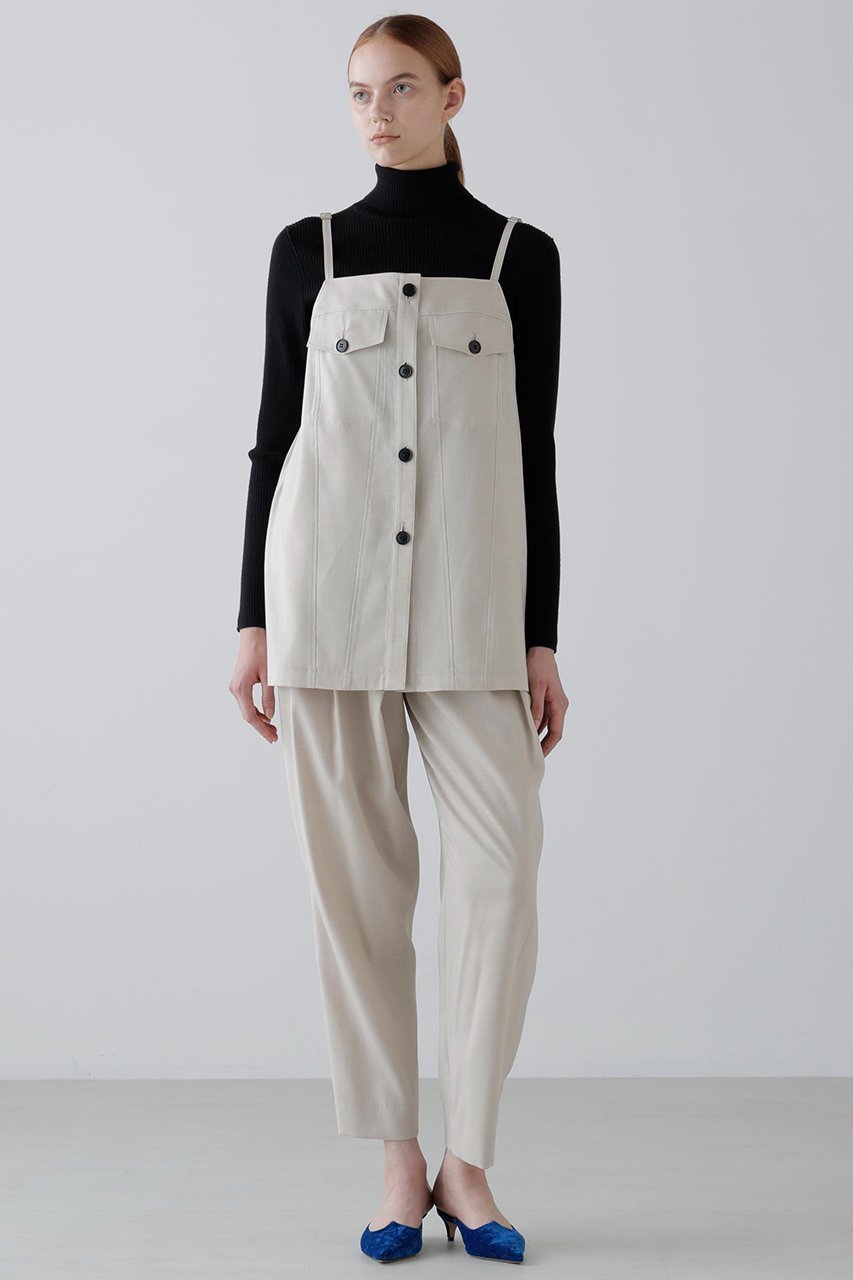 【アドーア/ADORE】のクリアドライツイルブラウス 人気、トレンドファッション・服の通販 founy(ファニー) 　ファッション　Fashion　レディースファッション　Fashion for Women　トップス・カットソー　Cut & Sew Tops　キャミソール&ノースリーブ　Camisoles & Sleeveless Tops　シャツ・ブラウス・オフィスカジュアル　Elegant Blouses & Button-Ups　ストリング　String, Drawstring　ツイル　Twist, Twisted Detail　デニム　Denim, Jeans Material　ノースリーブ　Sleeveless, No-Sleeve　新作・新入荷　New Arrivals / New In　other-2|ID: prp329100004689332 ipo3291000000033866823