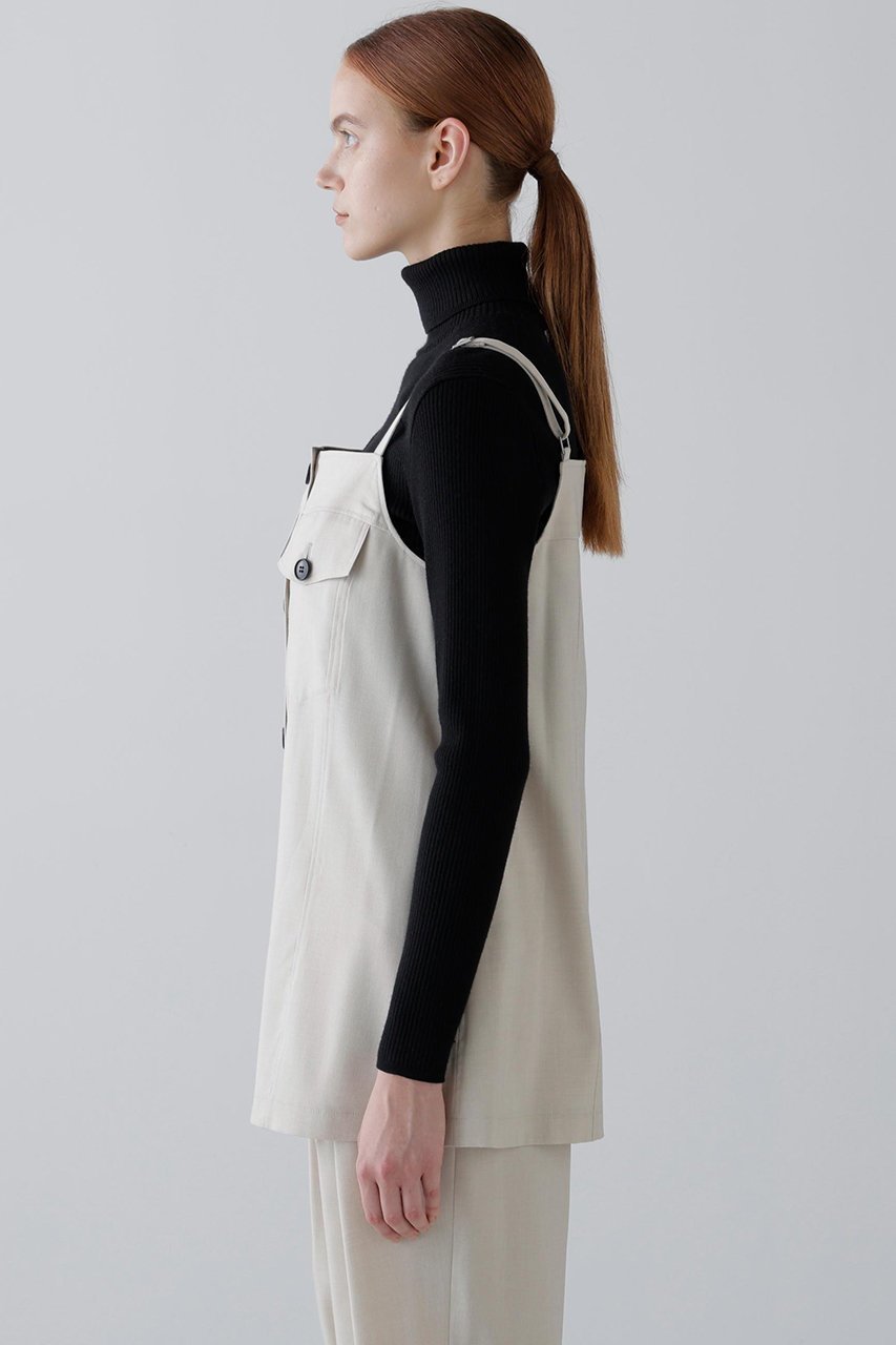 【アドーア/ADORE】のクリアドライツイルブラウス 人気、トレンドファッション・服の通販 founy(ファニー) 　ファッション　Fashion　レディースファッション　Fashion for Women　トップス・カットソー　Cut & Sew Tops　キャミソール&ノースリーブ　Camisoles & Sleeveless Tops　シャツ・ブラウス・オフィスカジュアル　Elegant Blouses & Button-Ups　ストリング　String, Drawstring　ツイル　Twist, Twisted Detail　デニム　Denim, Jeans Material　ノースリーブ　Sleeveless, No-Sleeve　other-3|ID: prp329100004689332 ipo3291000000035840660