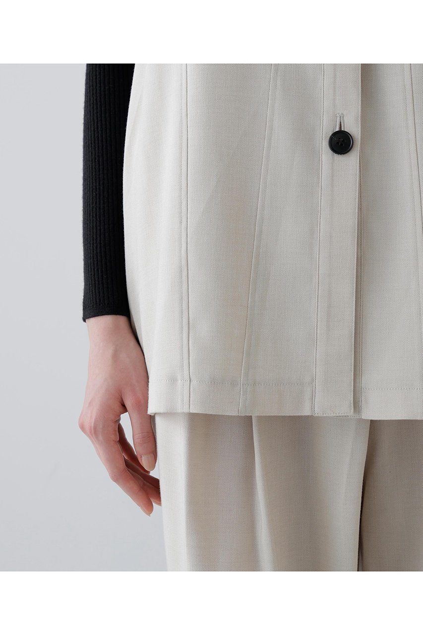 【アドーア/ADORE】のクリアドライツイルブラウス 人気、トレンドファッション・服の通販 founy(ファニー) 　ファッション　Fashion　レディースファッション　Fashion for Women　トップス・カットソー　Cut & Sew Tops　キャミソール&ノースリーブ　Camisoles & Sleeveless Tops　シャツ・ブラウス・オフィスカジュアル　Elegant Blouses & Button-Ups　ストリング　String, Drawstring　ツイル　Twist, Twisted Detail　デニム　Denim, Jeans Material　ノースリーブ　Sleeveless, No-Sleeve　other-7|ID: prp329100004689332 ipo3291000000035840666