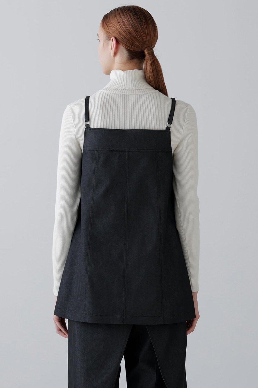 【アドーア/ADORE】のデニムライクストレッチブラウス 人気、トレンドファッション・服の通販 founy(ファニー) 　ファッション　Fashion　レディースファッション　Fashion for Women　トップス・カットソー　Cut & Sew Tops　キャミソール&ノースリーブ　Camisoles & Sleeveless Tops　シャツ・ブラウス・オフィスカジュアル　Elegant Blouses & Button-Ups　クール　Cool, Chic　ストリング　String, Drawstring　ストレッチ　Stretch, Stretchy Fabric　デニム　Denim, Jeans Material　ノースリーブ　Sleeveless, No-Sleeve　other-4|ID: prp329100004689334 ipo3291000000035358127