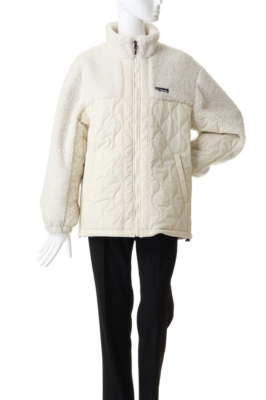 【コロンビア/Columbia】のウィメンズクリスタルベンドインシュレーテッドジャケット 人気、トレンドファッション・服の通販 founy(ファニー) 　ファッション　Fashion　レディースファッション　Fashion for Women　アウター　Coat / Outerwear Collection　コート・ロングコート・ピーコート　Long Coats, Peacoats & More　レディースジャケット・軽アウター　Jackets　アウトドア　Outdoor Clothing　キルト　Quilt, Quilted Fabric　ショート　Short, Short Length　シルバー　Silver, Metallic Silver　ドット　Polka Dot, Dot Pattern　ドローコード　Drawcord, Drawstring Cord　プリント　Print, Printed Pattern　新作・新入荷　New Arrivals / New In　A/W・秋冬　Autumn/Winter　other-2|ID: prp329100004689344 ipo3291000000033866917