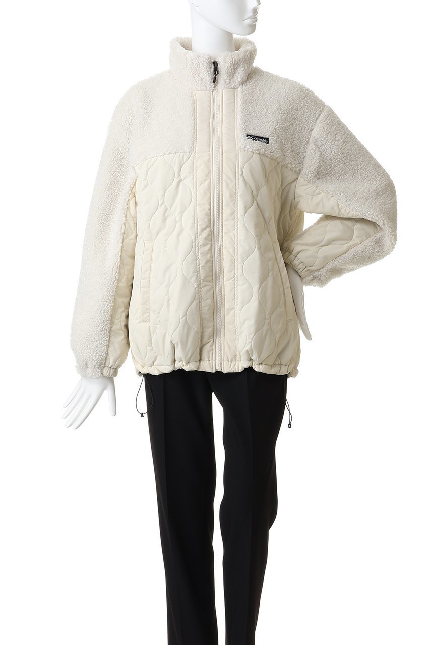 【コロンビア/Columbia】のウィメンズクリスタルベンドインシュレーテッドジャケット 人気、トレンドファッション・服の通販 founy(ファニー) 　ファッション　Fashion　レディースファッション　Fashion for Women　アウター　Coat / Outerwear Collection　コート・ロングコート・ピーコート　Long Coats, Peacoats & More　レディースジャケット・軽アウター　Jackets　アウトドア　Outdoor Clothing　キルト　Quilt, Quilted Fabric　ショート　Short, Short Length　シルバー　Silver, Metallic Silver　ドット　Polka Dot, Dot Pattern　ドローコード　Drawcord, Drawstring Cord　プリント　Print, Printed Pattern　新作・新入荷　New Arrivals / New In　A/W・秋冬　Autumn/Winter　other-7|ID: prp329100004689344 ipo3291000000033866923