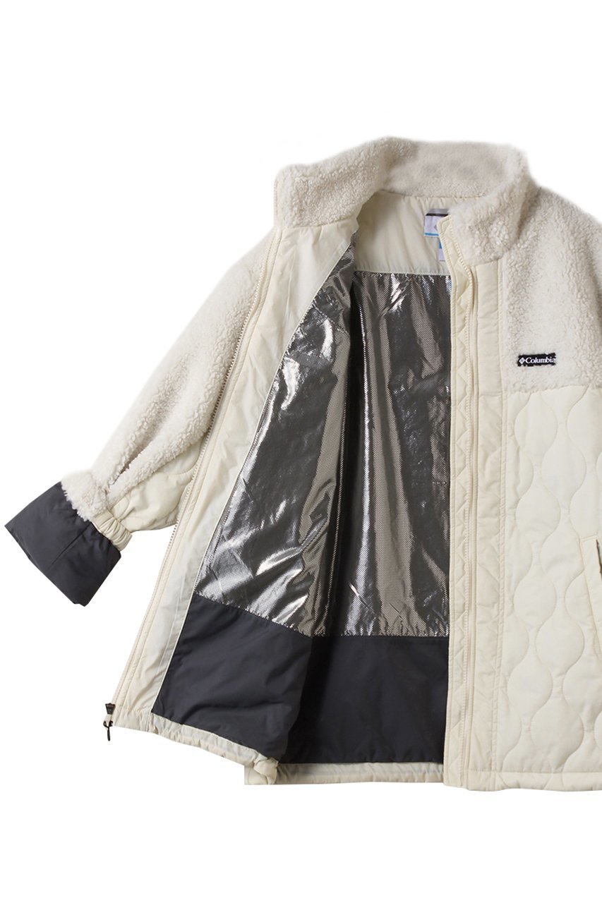 【コロンビア/Columbia】のウィメンズクリスタルベンドインシュレーテッドジャケット 人気、トレンドファッション・服の通販 founy(ファニー) 　ファッション　Fashion　レディースファッション　Fashion for Women　アウター　Coat / Outerwear Collection　コート・ロングコート・ピーコート　Long Coats, Peacoats & More　レディースジャケット・軽アウター　Jackets　アウトドア　Outdoor Clothing　キルト　Quilt, Quilted Fabric　ショート　Short, Short Length　シルバー　Silver, Metallic Silver　ドット　Polka Dot, Dot Pattern　ドローコード　Drawcord, Drawstring Cord　プリント　Print, Printed Pattern　A/W・秋冬　Autumn/Winter　other-6|ID: prp329100004689344 ipo3291000000035402812