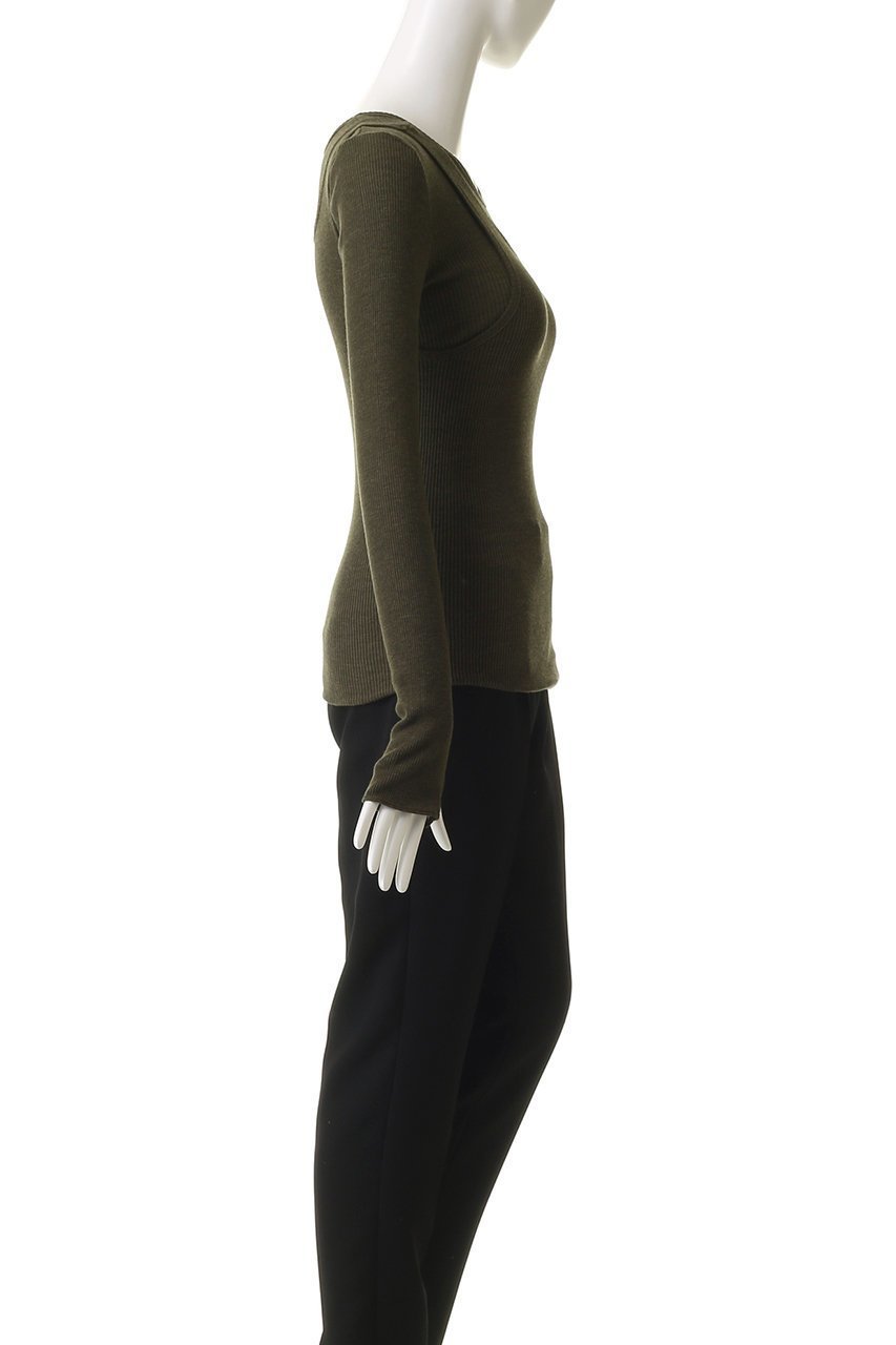 【デザイン ワークス/DESIGN WORKS】の【HAKUJI】Wool rib layerd レイヤードロングスリーブプルオーバー 人気、トレンドファッション・服の通販 founy(ファニー) 　ファッション　Fashion　レディースファッション　Fashion for Women　トップス・カットソー　Cut & Sew Tops　シャツ・ブラウス・オフィスカジュアル　Elegant Blouses & Button-Ups　ロングTシャツ・Tシャツ　Longline T-Shirts & Tees　カジュアルプルオーバー・ニットトップス　Pullovers & Knit Tops / Casual Pullovers　カットソー・ベーシックTシャツ　Cut-and-Sewn Tops / Stretch Tees & Basics　シンプル　Simple, Minimal　スリーブ　Sleeve, Long Sleeve / Short Sleeve　タンク　Tank Top, Sleeveless Top　バランス　Balance, Style Balance　ロング　Long, Long-Length　新作・新入荷　New Arrivals / New In　長袖　Long Sleeve, Full Sleeve　other-3|ID: prp329100004689352 ipo3291000000033866970