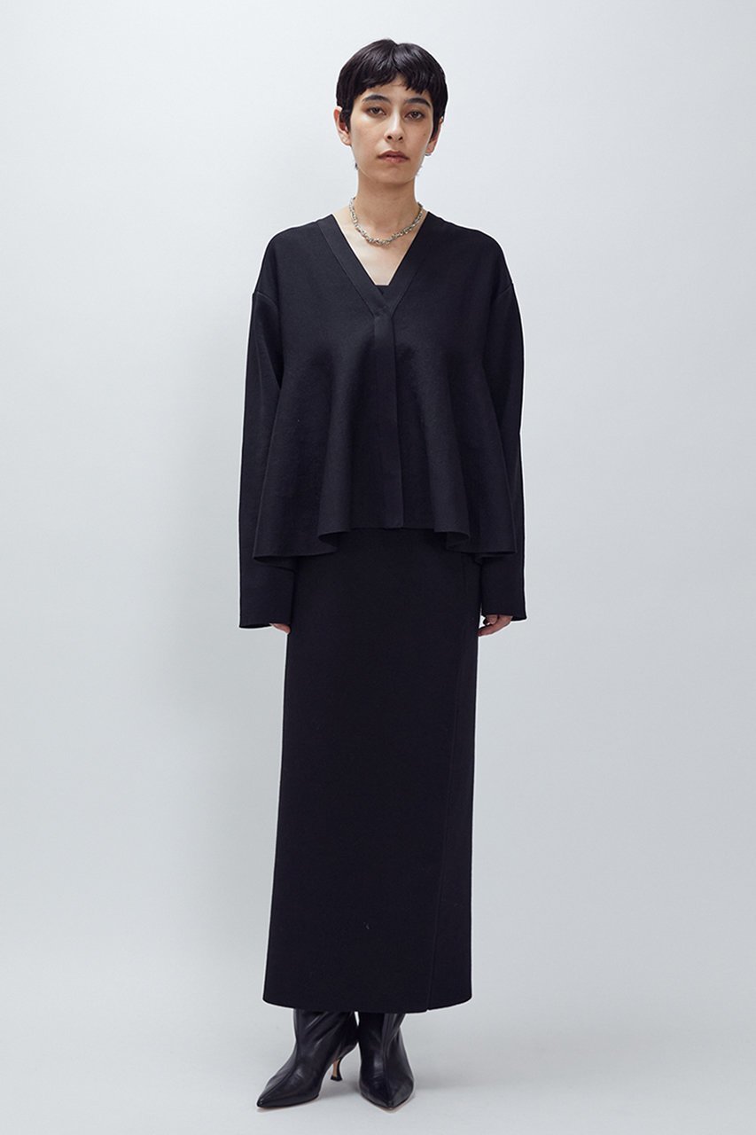 【プルミエ アロンディスモン/1er Arrondissement】のニットタイトスカート 人気、トレンドファッション・服の通販 founy(ファニー) ファッション Fashion レディースファッション Fashion for Women スカート Skirts ロングスカート Long Skirts / Maxi & Midi Skirts シンプル Simple, Minimal ストレート Straight, Straight Cut スリット Slit, Slit Detail ロング Long, Long-Length other-8|ID: prp329100004689362 ipo3291000000034154552