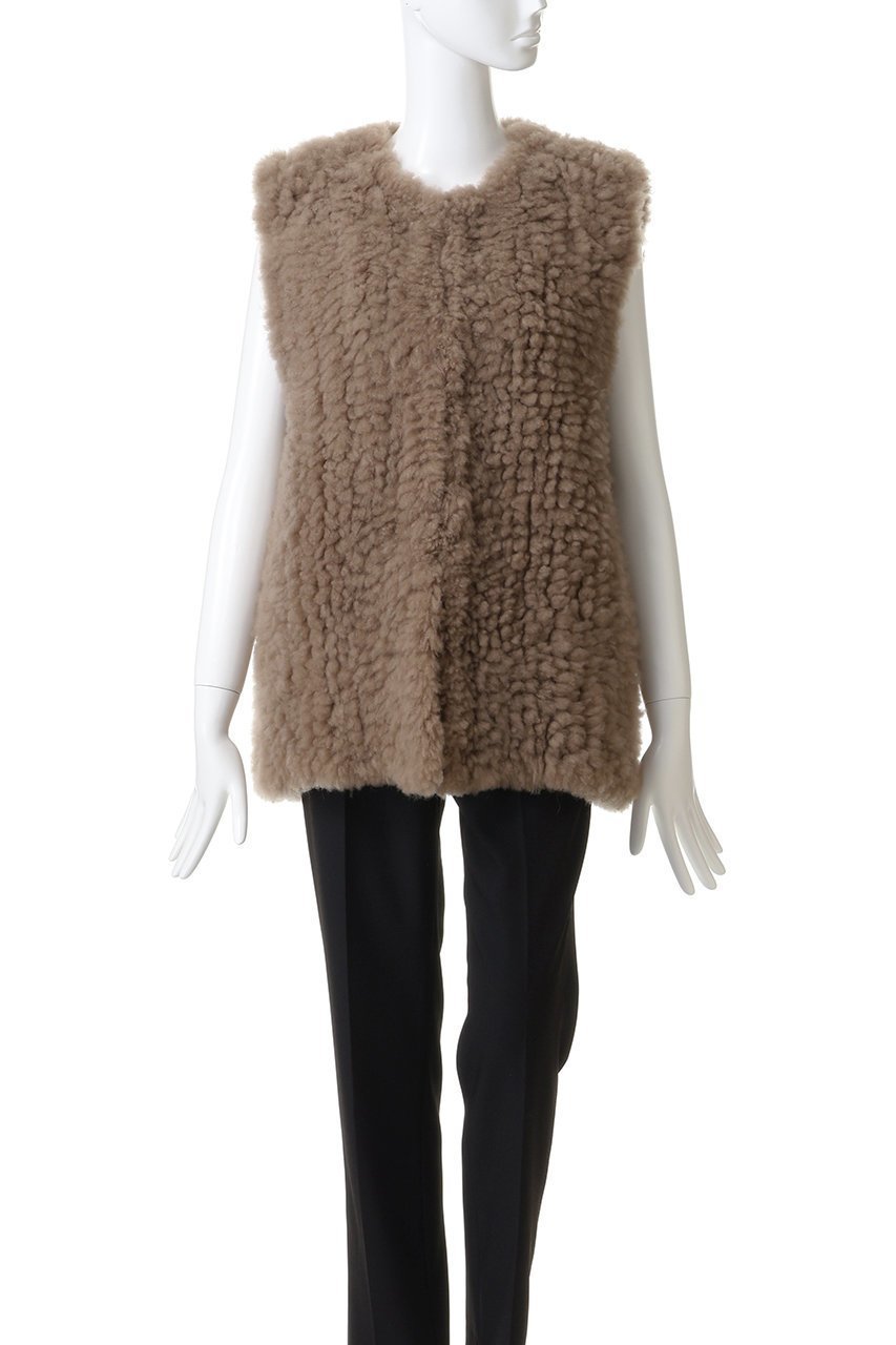 【プルミエ アロンディスモン/1er Arrondissement】のカシミアファーベスト 人気、トレンドファッション・服の通販 founy(ファニー) 　ファッション　Fashion　レディースファッション　Fashion for Women　アウター　Coat / Outerwear Collection　レディースジャケット・軽アウター　Jackets　ジャケット　Jacket, Outerwear　ベスト　Vest, Waistcoat　ミドル　Middle Length, Mid Height　ラグジュアリー　Luxury, Elegant　A/W・秋冬　Autumn/Winter　other-2|ID: prp329100004689364 ipo3291000000035840789