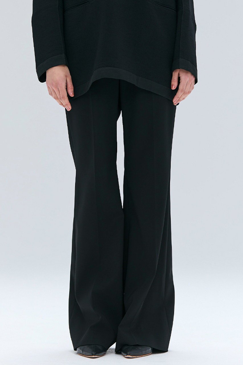 【ベイジ,/BEIGE,】のDELANO(デレーノ)/ハイストレッチフレアパンツ 人気、トレンドファッション・服の通販 founy(ファニー) 　ファッション　Fashion　レディースファッション　Fashion for Women　パンツ　Pants & Trousers　キュプラ　Cupro, Eco Fabric　ストレッチ　Stretch, Stretchy Fabric　センター　Center, Center Line　フレア　Flare, Flared　再入荷　Restock / Back in Stock　other-7|ID: prp329100004689366 ipo3291000000034308069