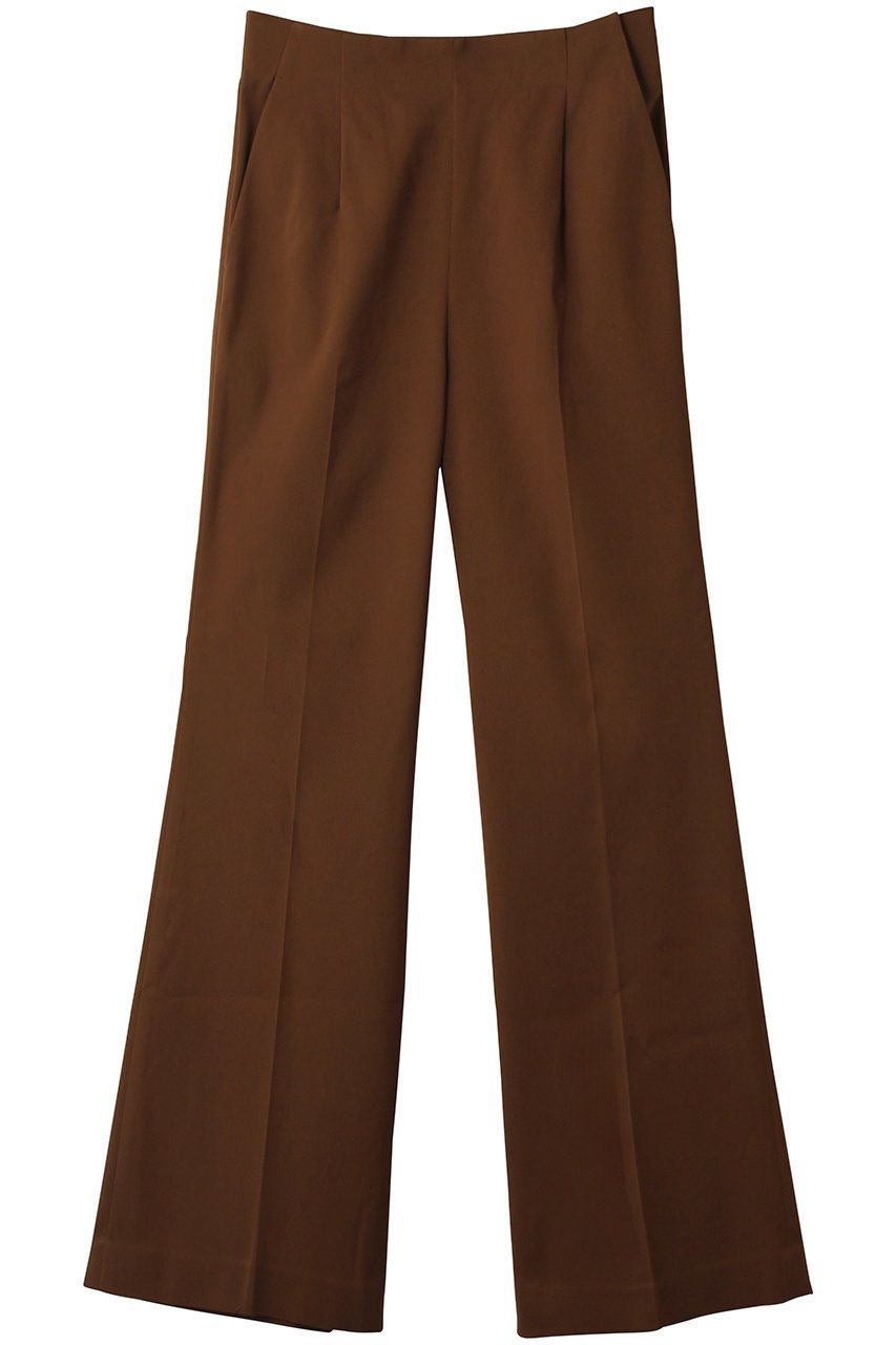 【ベイジ,/BEIGE,】のDELANO(デレーノ)/ハイストレッチフレアパンツ インテリア・キッズ・メンズ・レディースファッション・服の通販 founy(ファニー) 　ファッション　Fashion　レディースファッション　Fashion for Women　パンツ　Pants & Trousers　キュプラ　Cupro, Eco Fabric　ストレッチ　Stretch, Stretchy Fabric　センター　Center, Center Line　フレア　Flare, Flared　Caramel|ID: prp329100004689366 ipo3291000000035695133