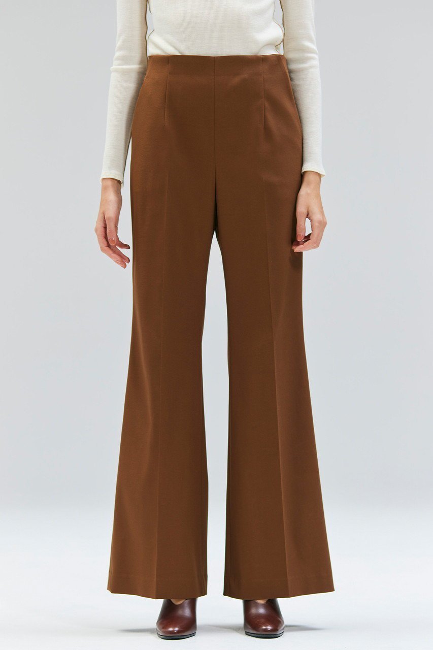 【ベイジ,/BEIGE,】のDELANO(デレーノ)/ハイストレッチフレアパンツ 人気、トレンドファッション・服の通販 founy(ファニー) 　ファッション　Fashion　レディースファッション　Fashion for Women　パンツ　Pants & Trousers　キュプラ　Cupro, Eco Fabric　ストレッチ　Stretch, Stretchy Fabric　センター　Center, Center Line　フレア　Flare, Flared　other-7|ID: prp329100004689366 ipo3291000000035878715