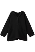 【ベイジ,/BEIGE,】のPOMONA(ポモナ)/Vネックフード付プルオーバー Black|ID: prp329100004689371 ipo3291000000035948252