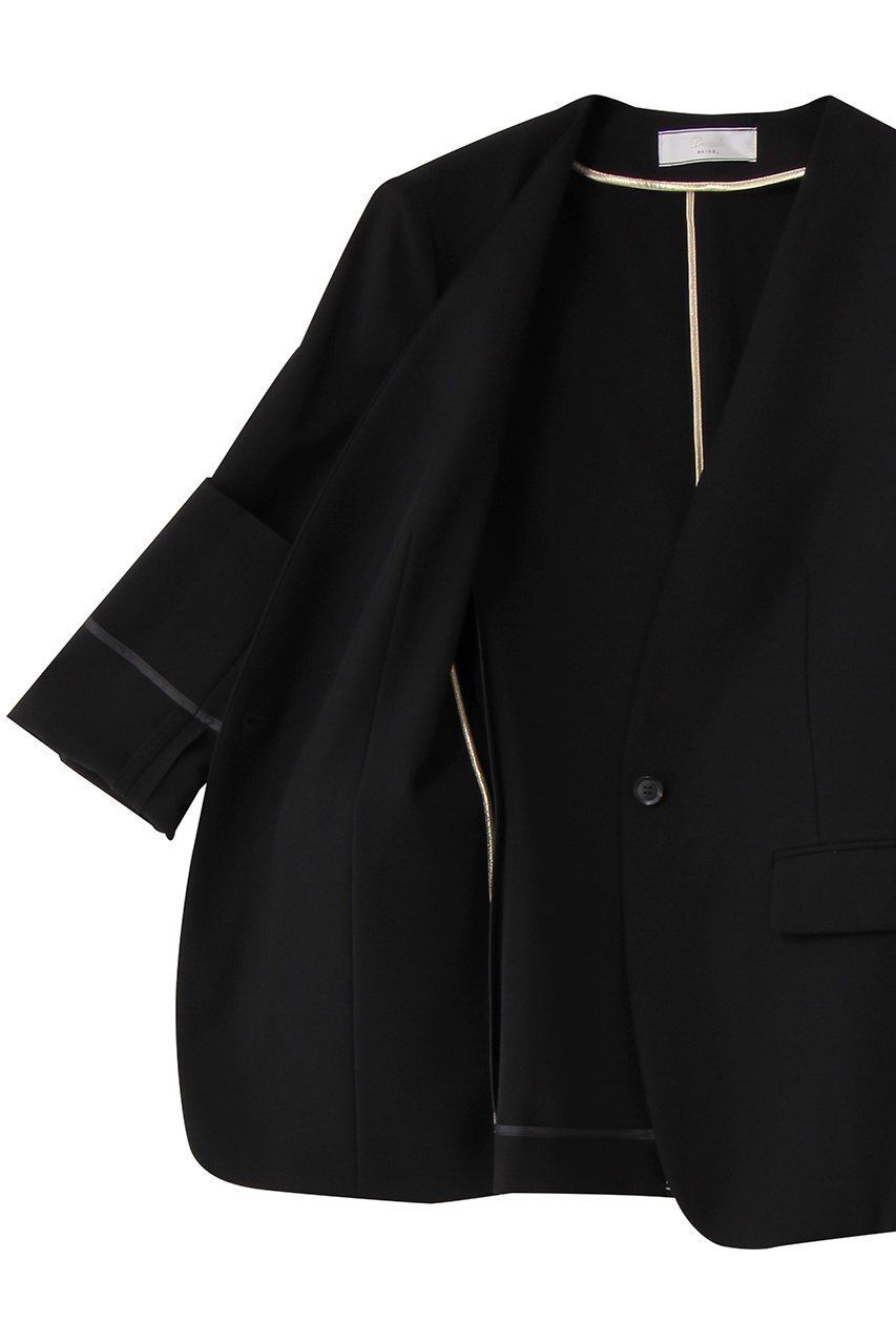 【ベイジ,/BEIGE,】のALAINA(アライナ)/ALAINA / Vネックカラージャケット 人気、トレンドファッション・服の通販 founy(ファニー) 　ファッション　Fashion　レディースファッション　Fashion for Women　アウター　Coat / Outerwear Collection　レディースジャケット・軽アウター　Jackets　おすすめ　Recommended / Our Picks　エレガント 上品　Elegant　ジャケット　Jacket, Outerwear　ストレッチ　Stretch, Stretchy Fabric　セットアップ　Set-Up, Coordinated Outfit　other-6|ID: prp329100004689374 ipo3291000000035275948