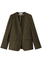 【ベイジ,/BEIGE,】のALAINA(アライナ)/ALAINA / Vネックカラージャケット Khaki|ID:prp329100004689374