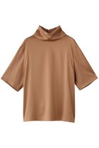 【ベイジ,/BEIGE,】のLLOYD(ロイド)/ハンマーサテンロールカラー半袖ブラウス Coral|ID: prp329100004689376 ipo3291000000035695144