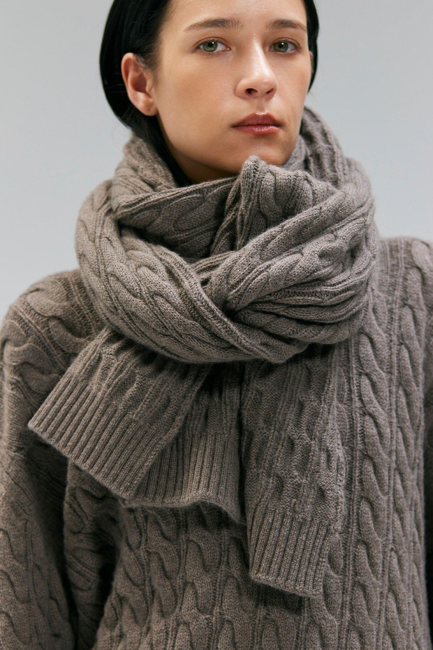 【ベイジ,/BEIGE,】のSEDONA(セドナ)/ウールカシミヤケーブルストール 人気、トレンドファッション・服の通販 founy(ファニー) ファッション Fashion レディースファッション Fashion for Women ストール Soft & Warm Scarves マフラー・スヌード / 冬小物の定番 Scarves & Mufflers ストール Stole, Wrap マフラー Scarf, Muffler 冬 Winter / This Winter other-6|ID: prp329100004689377 ipo3291000000034308080