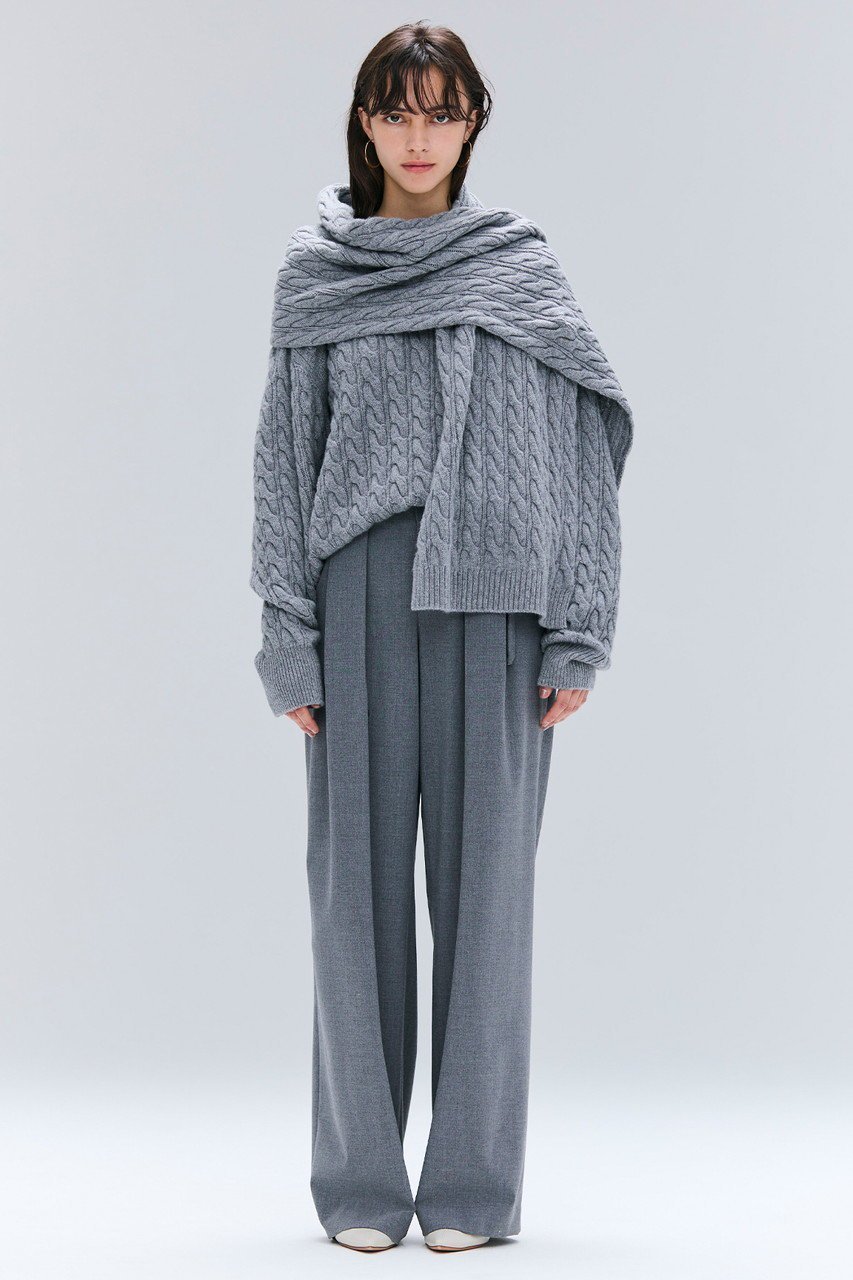 【ベイジ,/BEIGE,】のSEDONA(セドナ)/ウールカシミヤケーブルストール 人気、トレンドファッション・服の通販 founy(ファニー) 　ファッション　Fashion　レディースファッション　Fashion for Women　ストール　Soft & Warm Scarves　マフラー・スヌード / 冬小物の定番　Scarves & Mufflers　ストール　Stole, Wrap　マフラー　Scarf, Muffler　冬　Winter / This Winter　other-5|ID: prp329100004689377 ipo3291000000035275963