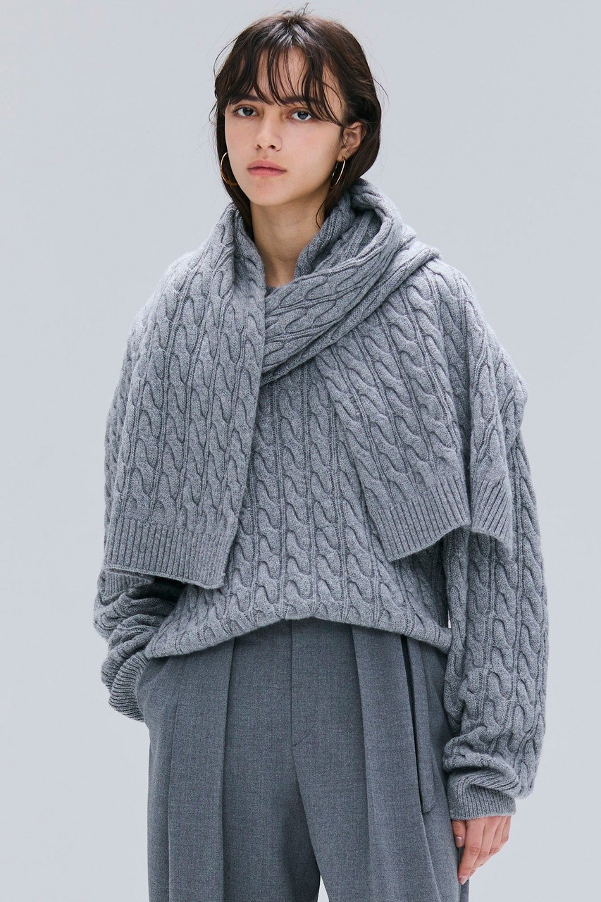 【ベイジ,/BEIGE,】のSEDONA(セドナ)/ウールカシミヤケーブルストール 人気、トレンドファッション・服の通販 founy(ファニー) 　ファッション　Fashion　レディースファッション　Fashion for Women　ストール　Soft & Warm Scarves　マフラー・スヌード / 冬小物の定番　Scarves & Mufflers　ストール　Stole, Wrap　マフラー　Scarf, Muffler　冬　Winter / This Winter　other-6|ID: prp329100004689377 ipo3291000000035275964