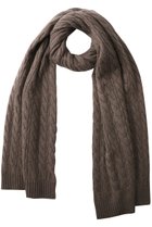 【ベイジ,/BEIGE,】のSEDONA(セドナ)/ウールカシミヤケーブルストール Taupe|ID: prp329100004689377 ipo3291000000035986438