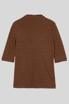 【イロット/IIROT】のハイゲージ ウールトップス 人気、トレンドファッション・服の通販 founy(ファニー) ファッション Fashion レディースファッション Fashion for Women トップス・カットソー Cut & Sew Tops シャツ・ブラウス・オフィスカジュアル Elegant Blouses & Button-Ups ロングTシャツ・Tシャツ Longline T-Shirts & Tees カットソー・ベーシックTシャツ Cut-and-Sewn Tops / Stretch Tees & Basics エレガント 上品 Elegant ショート Short, Short Length シンプル Simple, Minimal スリーブ Sleeve, Long Sleeve / Short Sleeve ボトルネック Bottle Neck, Mock Neck 新作・新入荷 New Arrivals / New In A/W・秋冬 Autumn/Winter thumbnail サドルブラウン|ID: prp329100004689379 ipo3291000000033867150