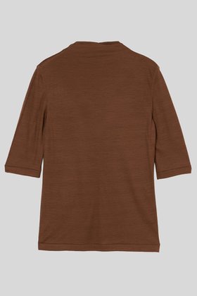 【イロット/IIROT】のハイゲージ ウールトップス 人気、トレンドファッション・服の通販 founy(ファニー) ファッション Fashion レディースファッション Fashion for Women トップス・カットソー Cut & Sew Tops シャツ・ブラウス・オフィスカジュアル Elegant Blouses & Button-Ups ロングTシャツ・Tシャツ Longline T-Shirts & Tees カットソー・ベーシックTシャツ Cut-and-Sewn Tops / Stretch Tees & Basics エレガント 上品 Elegant ショート Short, Short Length シンプル Simple, Minimal スリーブ Sleeve, Long Sleeve / Short Sleeve ボトルネック Bottle Neck, Mock Neck A/W・秋冬 Autumn/Winter |ID:prp329100004689379