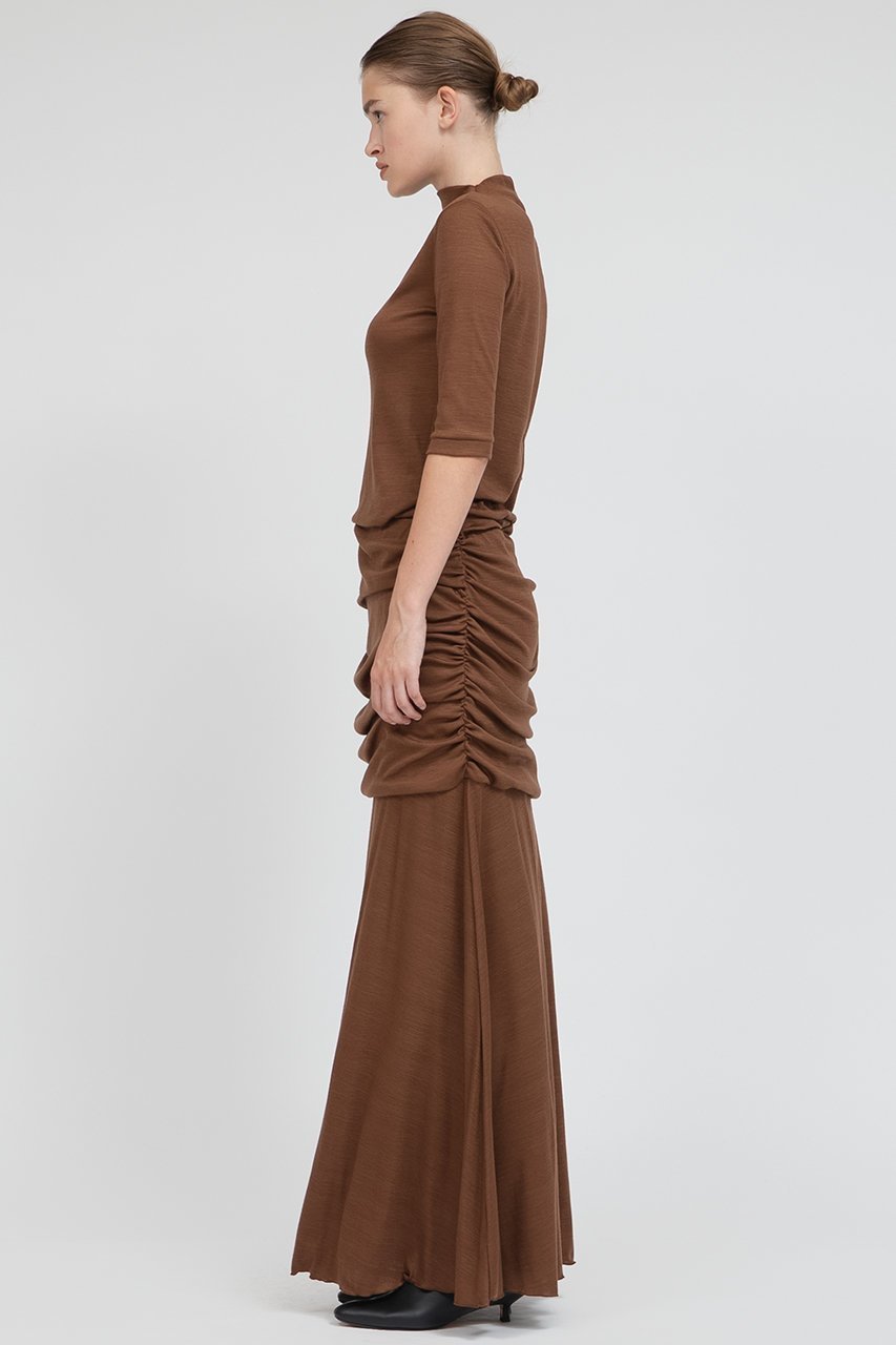 【イロット/IIROT】のハイゲージ ウールトップス 人気、トレンドファッション・服の通販 founy(ファニー) 　ファッション　Fashion　レディースファッション　Fashion for Women　トップス・カットソー　Cut & Sew Tops　シャツ・ブラウス・オフィスカジュアル　Elegant Blouses & Button-Ups　ロングTシャツ・Tシャツ　Longline T-Shirts & Tees　カットソー・ベーシックTシャツ　Cut-and-Sewn Tops / Stretch Tees & Basics　エレガント 上品　Elegant　ショート　Short, Short Length　シンプル　Simple, Minimal　スリーブ　Sleeve, Long Sleeve / Short Sleeve　ボトルネック　Bottle Neck, Mock Neck　A/W・秋冬　Autumn/Winter　other-4|ID: prp329100004689379 ipo3291000000036128640